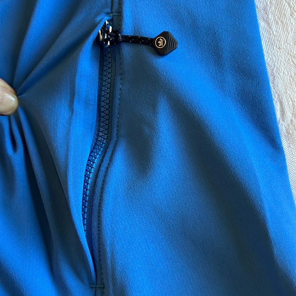 Peter Millar- Lightweight Jacket Abaco Blue New With Tags Small Two Way Zipper - Picture 12 of 17